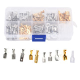 150Pcs Wire Terminals Brass Oxidation Resistance Corrosion Resistance High Conductivity Wire Crimp Terminal Block