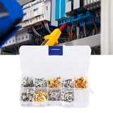 150Pcs Wire Terminals Brass Oxidation Resistance Corrosion Resistance High Conductivity Wire Crimp Terminal Block