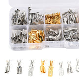 150Pcs Wire Terminals Brass Oxidation Resistance Corrosion Resistance High Conductivity Wire Crimp Terminal Block - Extra Image