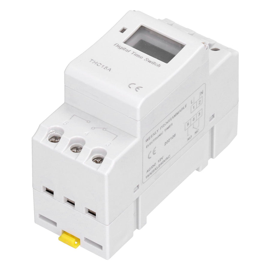 Digital Time Switch Real Time Display High Accuracy Anti Interference Programmable Timer Switch