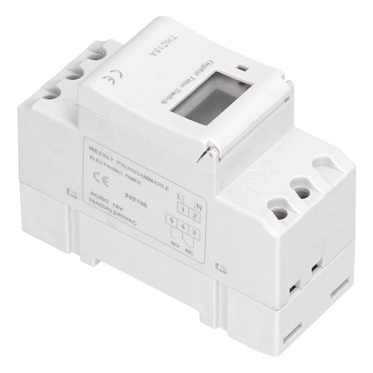 Digital Time Switch Real Time Display High Accuracy Anti Interference Programmable Timer Switch