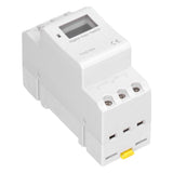 Digital Time Switch Real Time Display High Accuracy Anti Interference Programmable Timer Switch - Close-Up Angle