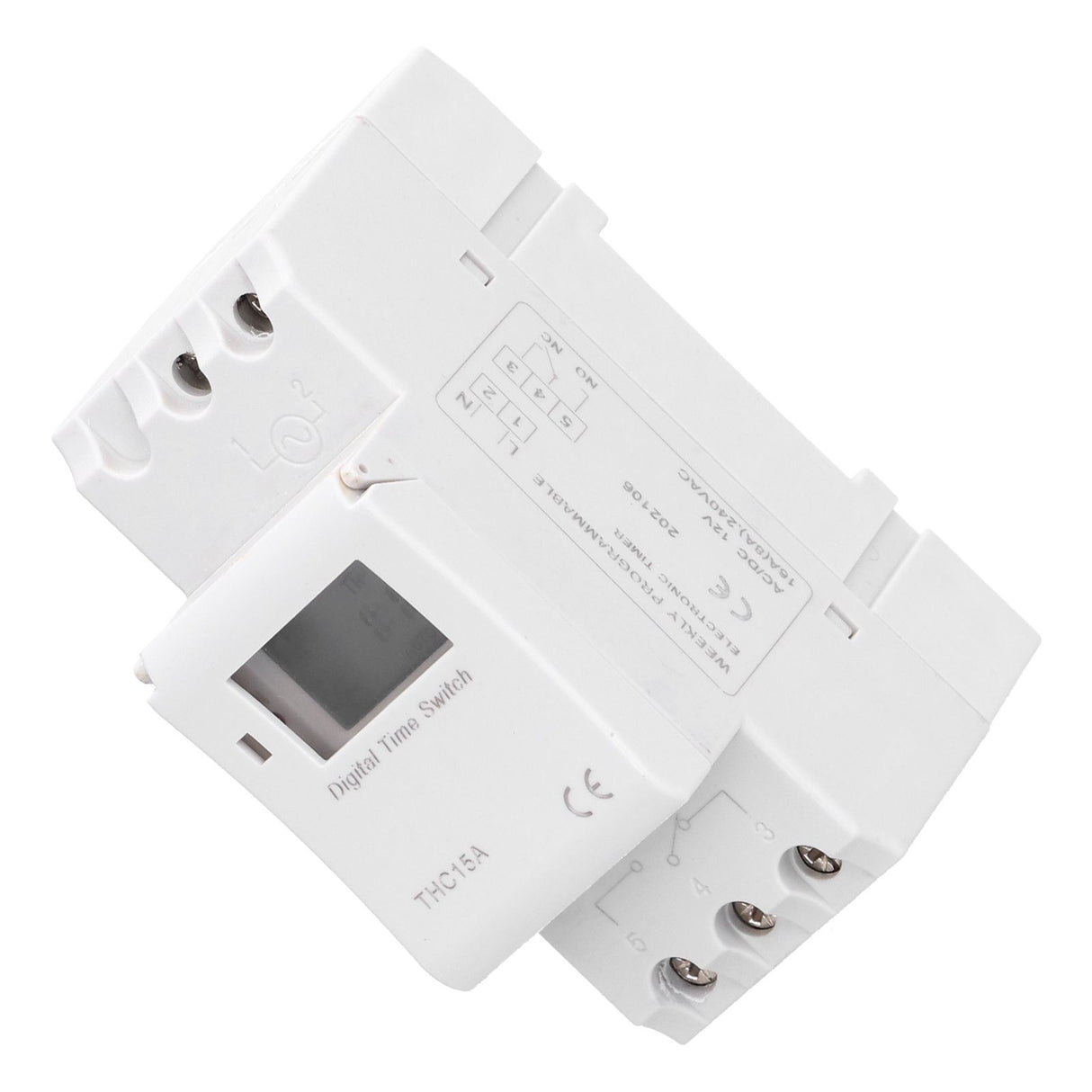 Digital Time Switch Real Time Display High Accuracy Anti Interference Programmable Timer Switch