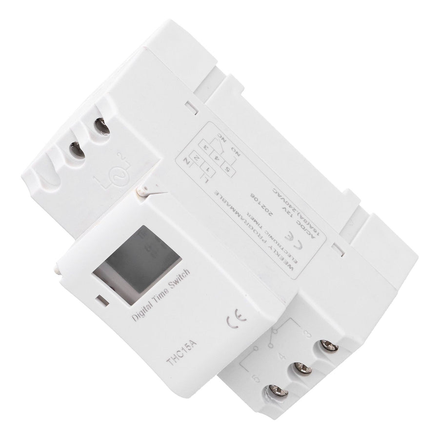 Digital Time Switch Real Time Display High Accuracy Anti Interference Programmable Timer Switch