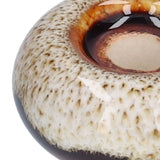4 Set Cabinet Handle Retro Round Shaped Single Hole Door Knob for Home Bedroom Living RoomGreen Ancient Leopard Print White - Extra Image