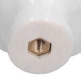4 Set Rose Shaped Handle Modern Ceramic Cabinet Knob for Home Living Room BedroomWhite - Extra Image