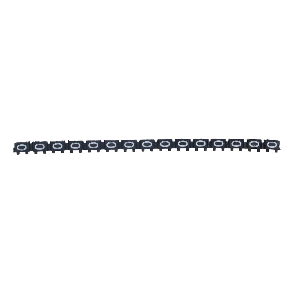 Clip On Cable Marker Waterproof Cable Identification Tube Colorful 0‑9 Number Wire Label Tube Wire Marker