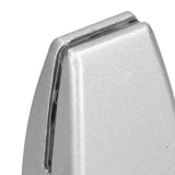 4pcs Desk Screen Baffle Clamp T Type Aluminum Alloy Silver Desktop Partition Bracket Holder for Office Classroom