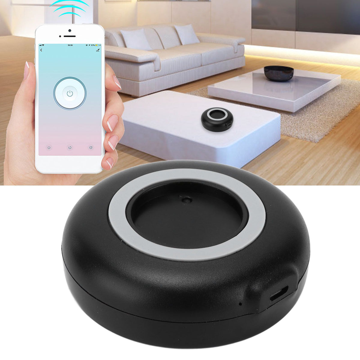 A2 Infrared Remote Control Intelligent Multifunctional Bluetooth WiFi Remote Control for Google Home for Tuya