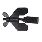 Portable Door Lock Home Security Locker Travel Lockdown Lock Anti Thief Easy to Install for Hotel and ApartmentBlack