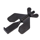 Portable Door Lock Home Security Locker Travel Lockdown Lock Anti Thief Easy to Install for Hotel and ApartmentBlack - Extra Image