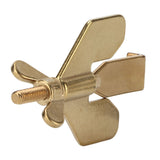 Portable Door Lock Home Security Locker Travel Lockdown Lock Anti Thief Easy to Install for Hotel and ApartmentGold