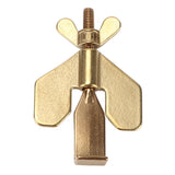 Portable Door Lock Home Security Locker Travel Lockdown Lock Anti Thief Easy to Install for Hotel and ApartmentGold