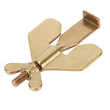 Portable Door Lock Home Security Locker Travel Lockdown Lock Anti Thief Easy to Install for Hotel and ApartmentGold