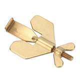 Portable Door Lock Home Security Locker Travel Lockdown Lock Anti Thief Easy to Install for Hotel and ApartmentGold