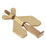 Portable Door Lock Home Security Locker Travel Lockdown Lock Anti Thief Easy to Install for Hotel and ApartmentGold - Extra Image