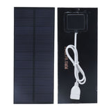 2.5W Solar Panel 188x78.5mm Solar Charging Board 3.7V‑5V Battery Charger High Conversion Efficiency and Portable for Greenhouse and Family