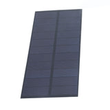 2.5W Solar Panel 188x78.5mm Solar Charging Board 3.7V‑5V Battery Charger High Conversion Efficiency and Portable for Greenhouse and Family