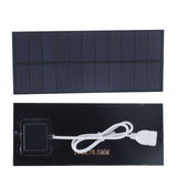 2.5W Solar Panel 188x78.5mm Solar Charging Board 3.7V‑5V Battery Charger High Conversion Efficiency and Portable for Greenhouse and Family - Extra Image