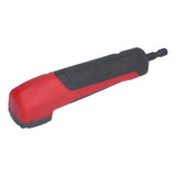 Angle Drill Adapter Stainless Steel Electric Screwdriver Turning Tool Right Angles Attachment - Top-Down View