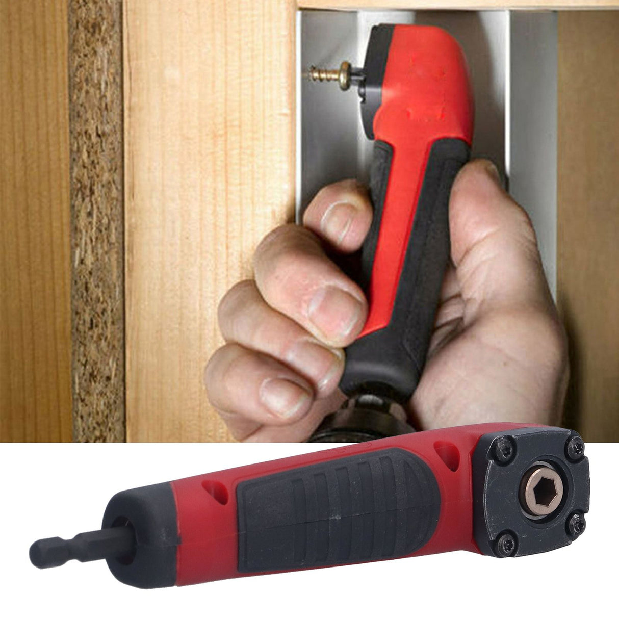 Angle Drill Adapter Stainless Steel Electric Screwdriver Turning Tool Right Angles Attachment
