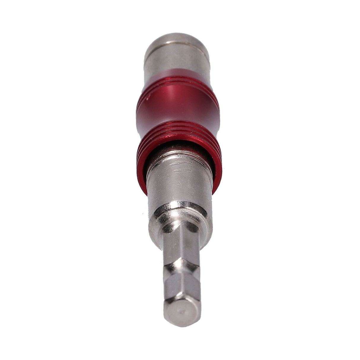 Hex Bit Tip Holder Chrome Vanadium Steel Self Locking Multi Angle Extension Rod for Electric Drill Screwdriver(Red Silver )