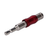 Hex Bit Tip Holder Chrome Vanadium Steel Self Locking Multi Angle Extension Rod for Electric Drill Screwdriver(Red Silver ) - 45-Degree Angle