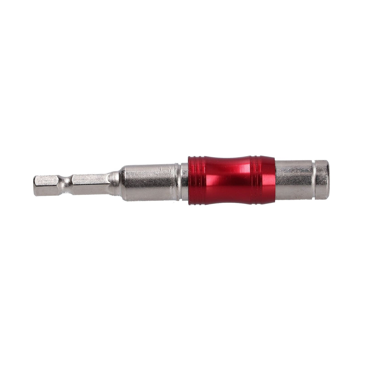 Hex Bit Tip Holder Chrome Vanadium Steel Self Locking Multi Angle Extension Rod for Electric Drill Screwdriver(Red Silver )