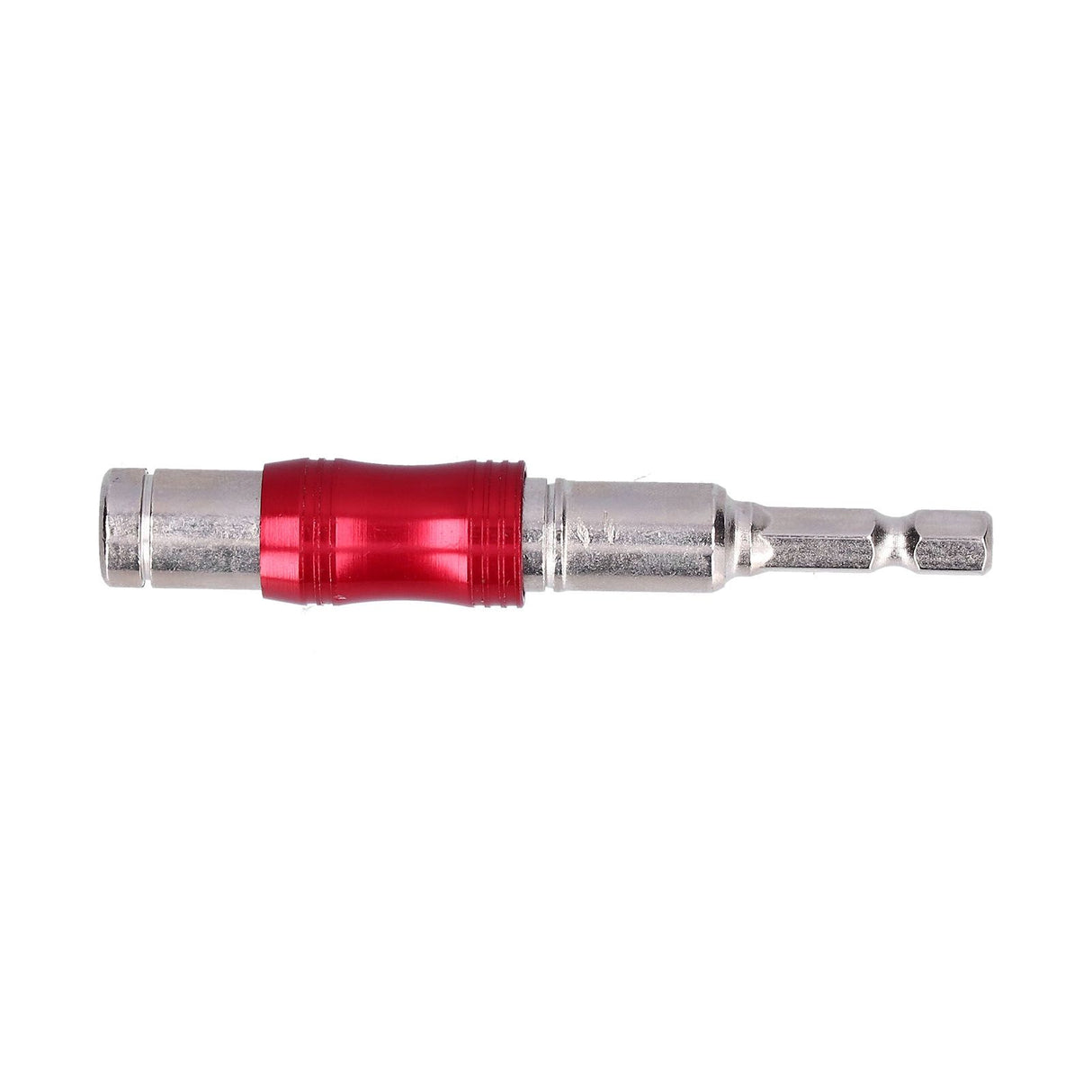 Hex Bit Tip Holder Chrome Vanadium Steel Self Locking Multi Angle Extension Rod for Electric Drill Screwdriver(Red Silver )
