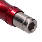 Hex Bit Tip Holder Chrome Vanadium Steel Self Locking Multi Angle Extension Rod for Electric Drill Screwdriver(Red Silver ) - Extra Image