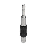 Hex Bit Tip Holder Chrome Vanadium Steel Self Locking Multi Angle Extension Rod for Electric Drill Screwdriver(Silver Black )