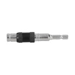 Hex Bit Tip Holder Chrome Vanadium Steel Self Locking Multi Angle Extension Rod for Electric Drill Screwdriver(Silver Black )