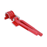 3 Slot Tubing Bender Aluminum Alloy 0‑180° Metric Manual Pipe Bender for Copper Aluminum Metal Pipe