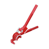 3 Slot Tubing Bender Aluminum Alloy 0‑180° Metric Manual Pipe Bender for Copper Aluminum Metal Pipe