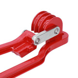 3 Slot Tubing Bender Aluminum Alloy 0‑180° Metric Manual Pipe Bender for Copper Aluminum Metal Pipe