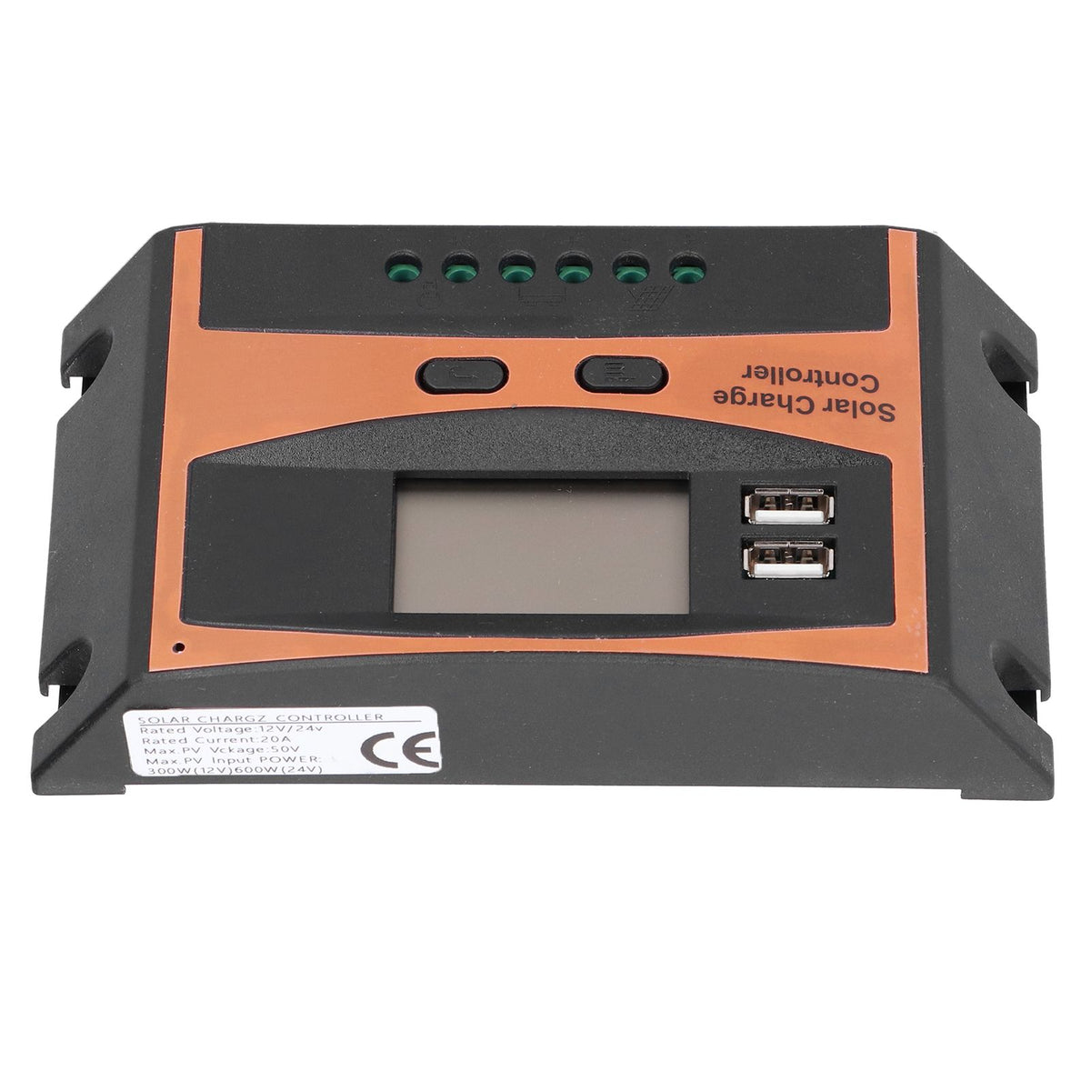 12V/24V Solar Charge Controller IP32 Waterproof High Efficient PWM Solar Power Controller20A