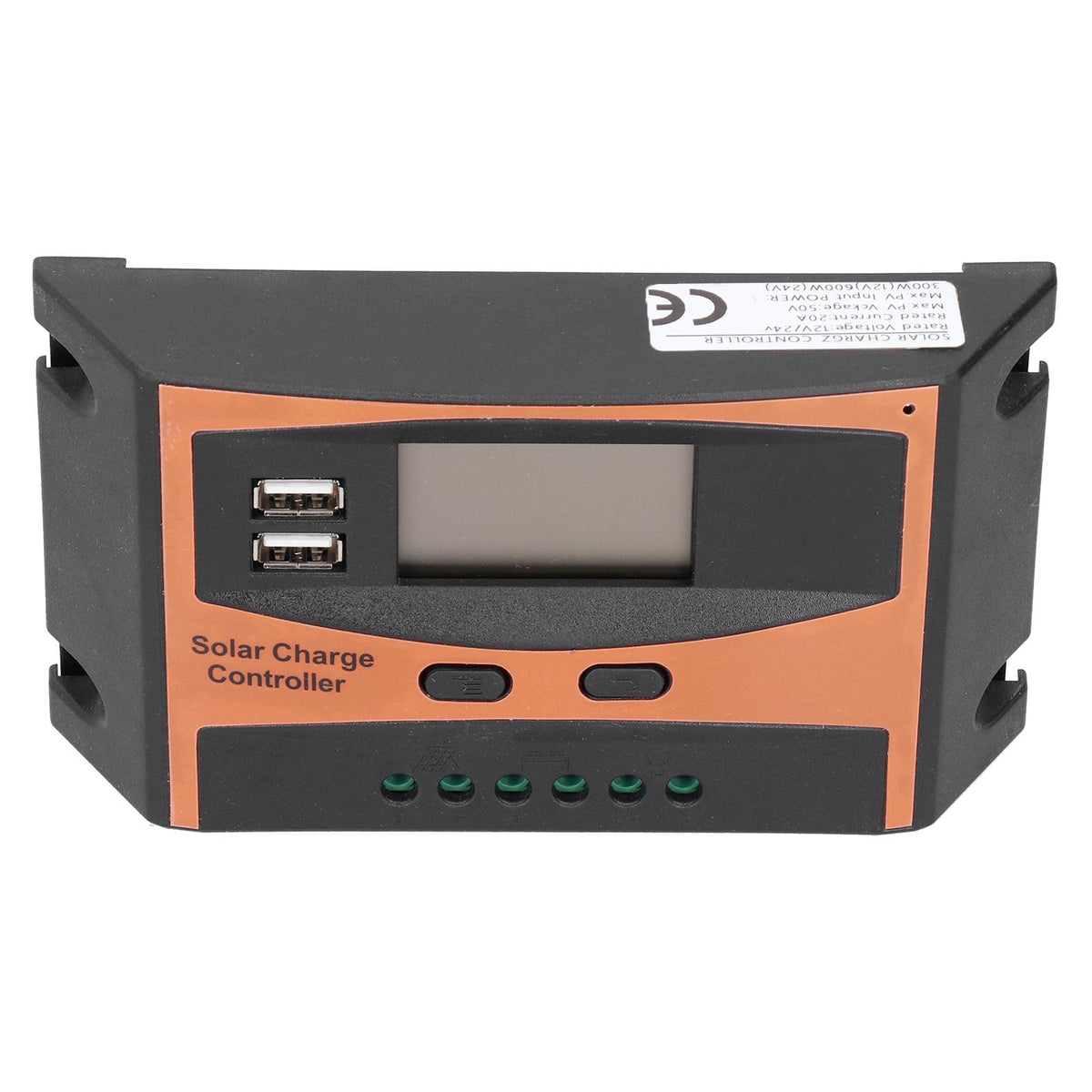12V/24V Solar Charge Controller IP32 Waterproof High Efficient PWM Solar Power Controller20A