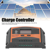 12V/24V Solar Charge Controller IP32 Waterproof High Efficient PWM Solar Power Controller20A