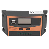 12V/24V Solar Charge Controller IP32 Waterproof High Efficient PWM Solar Power Controller30A - Side View