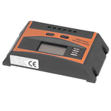12V/24V Solar Charge Controller IP32 Waterproof High Efficient PWM Solar Power Controller40A - Top-Down View