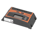 12V/24V Solar Charge Controller IP32 Waterproof High Efficient PWM Solar Power Controller60A - Side View
