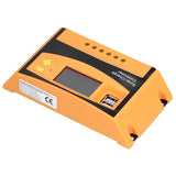 12V/24V Solar Charge Controller Solar Charge Discharge Regulator Waterproof Photovoltaic Controller20A