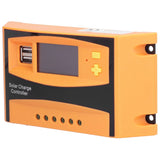12V/24V Solar Charge Controller Solar Charge Discharge Regulator Waterproof Photovoltaic Controller20A