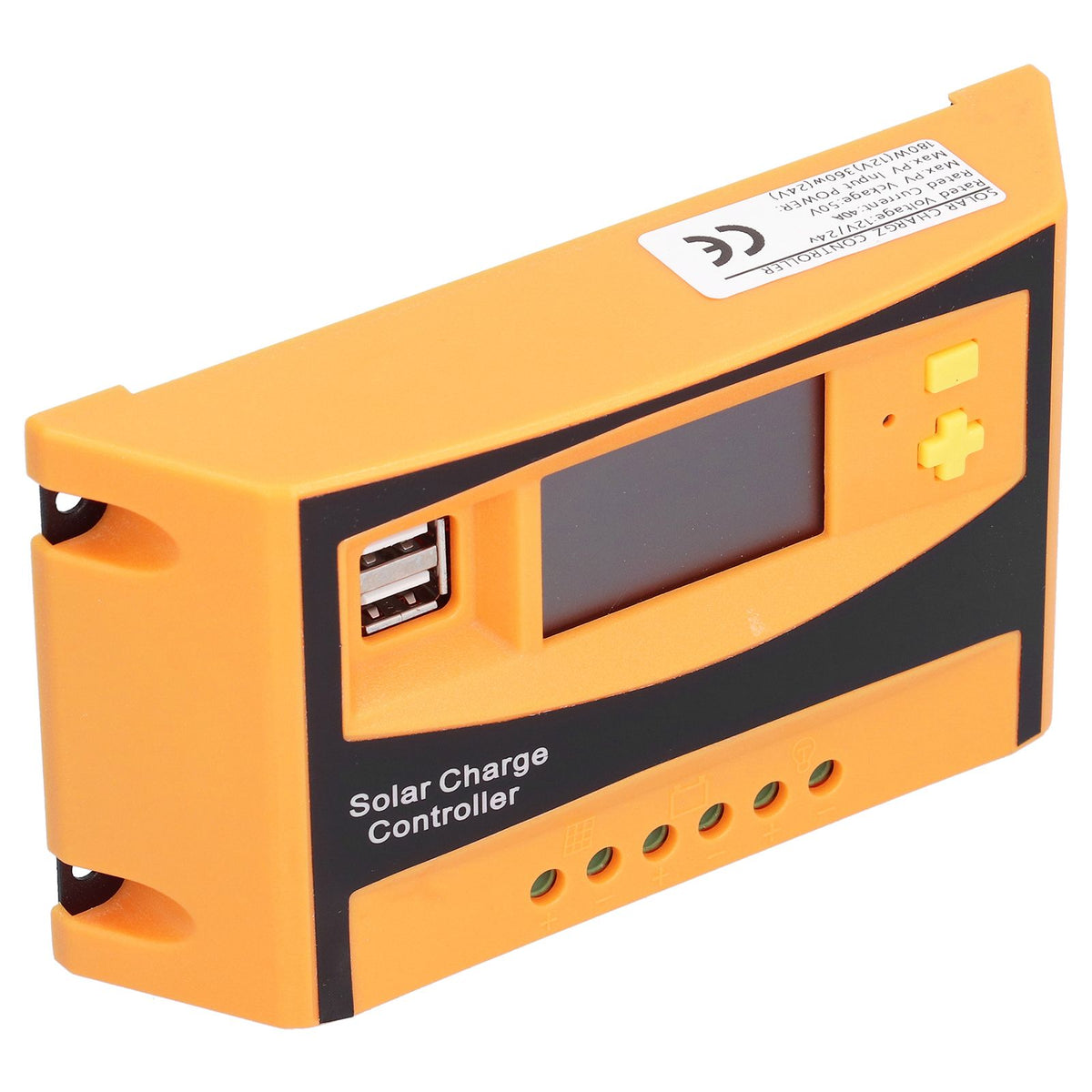 12V/24V Solar Charge Controller Solar Charge Discharge Regulator Waterproof Photovoltaic Controller40A