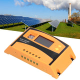 12V/24V Solar Charge Controller Solar Charge Discharge Regulator Waterproof Photovoltaic Controller40A