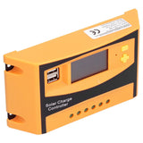 12V/24V Solar Charge Controller Solar Charge Discharge Regulator Waterproof Photovoltaic Controller60A