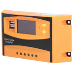 12V/24V Solar Charge Controller Solar Charge Discharge Regulator Waterproof Photovoltaic Controller60A