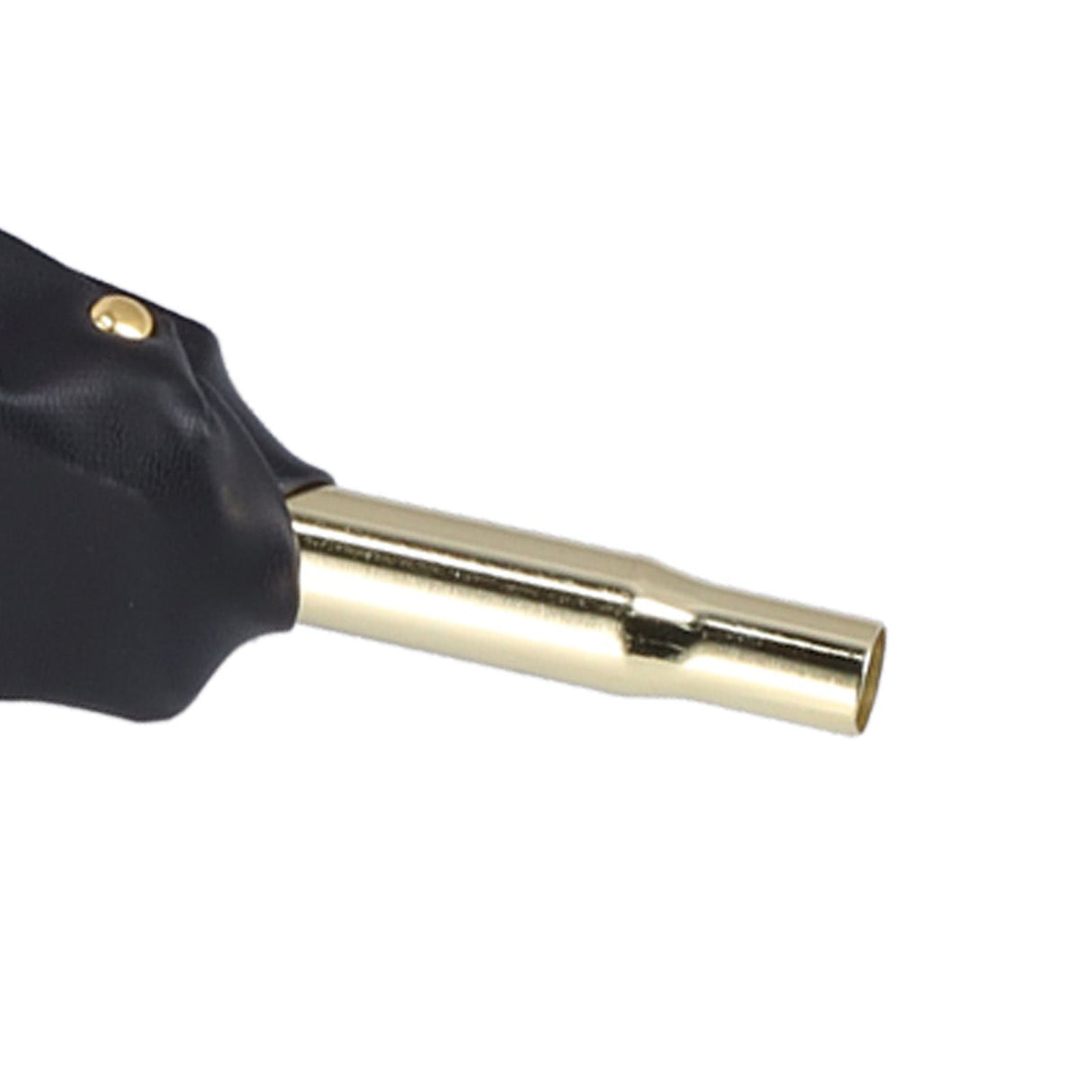 Wood Fireplace Bellows Large Wood Air Blower Cast Nozzle with Hanging Strap for Outdoor Camping BBQ