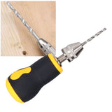 Mini Screwdriver Portable Anti Slip Hand Screwdriver Hand Twist Drill 0.5‑3.2mm Drilling Tool