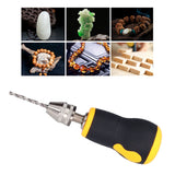 Mini Screwdriver Portable Anti Slip Hand Screwdriver Hand Twist Drill 0.5‑3.2mm Drilling Tool
